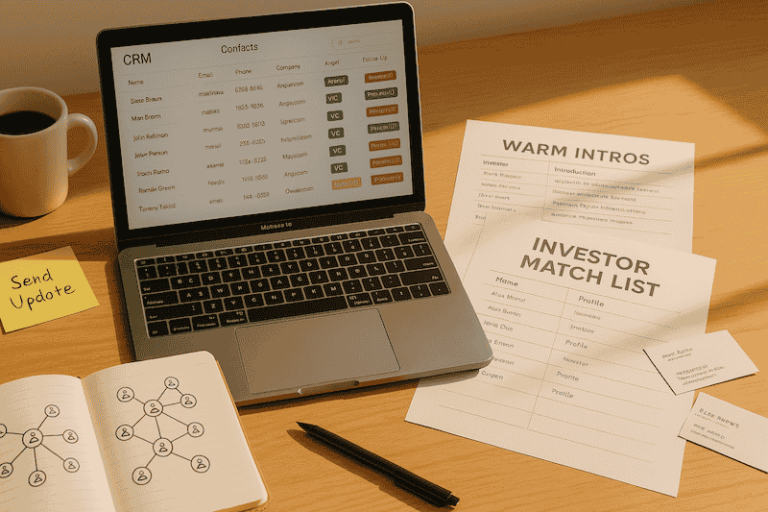 A Startup Founder’s Playbook for Networking with Investors