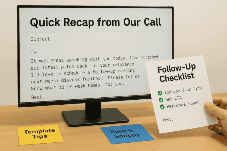 The Right Way To Follow-up With Investors (With Templates)