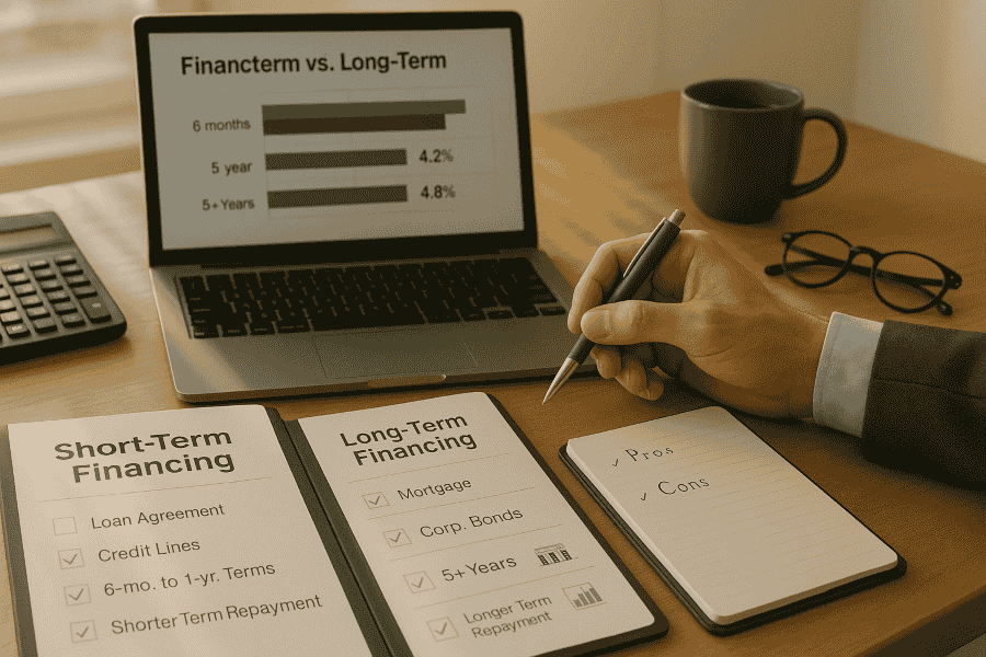 Short-Term vs. Long-Term Financing Options: What’s Best for Your Business?