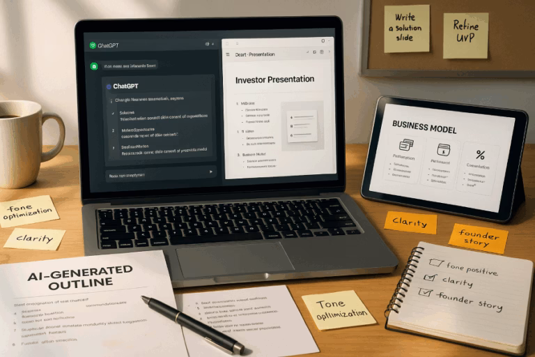 How To Use ChatGPT For Designing A Pitch Deck