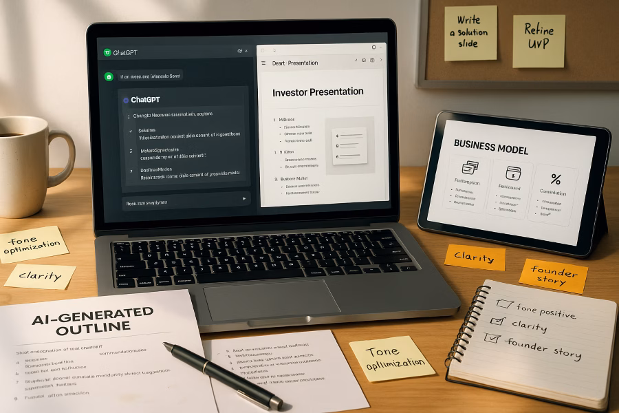 How To Use ChatGPT For Designing A Pitch Deck