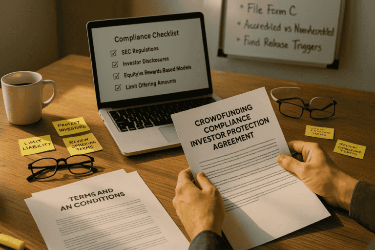 Legal Must-Knows for Crowdfunding: Protect Your Startup and Investors