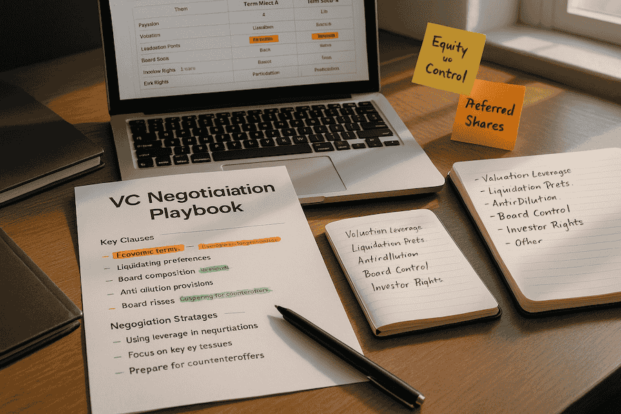 Negotiating with Venture Capitalists: Key Strategies for Founders