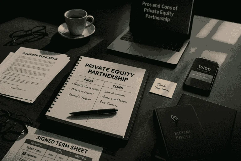 Private Equity Pros and Cons Every Founder Should Weigh