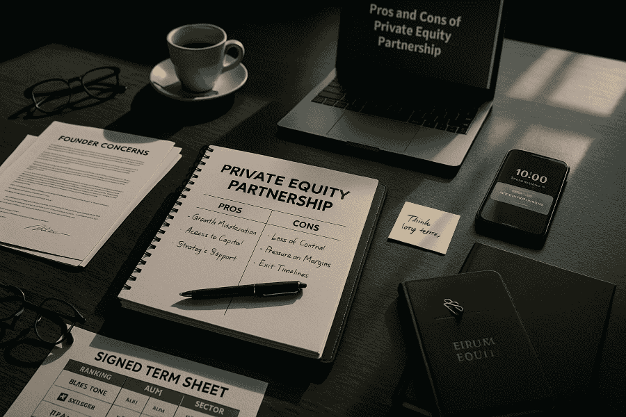 The Pros and Cons of Working with Private Equity Firms