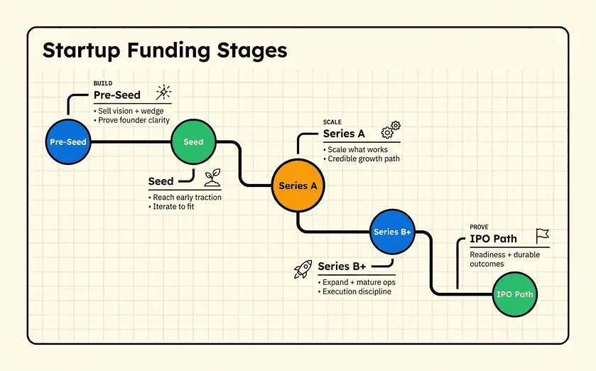 fundraising stages