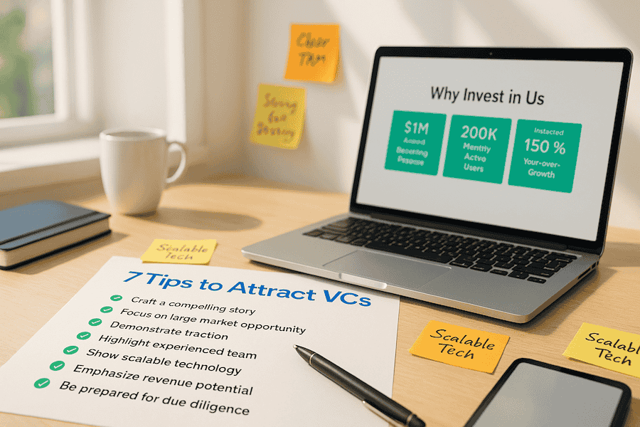 7 Proven Tips to Attract Venture Capitalists to Your Startup