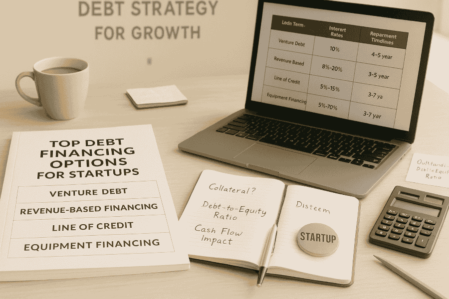 Debt Financing Options Every Startup Should Know