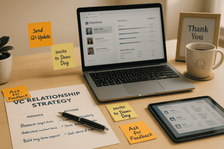 A Founder’s Playbook for Venture Capital Relationships