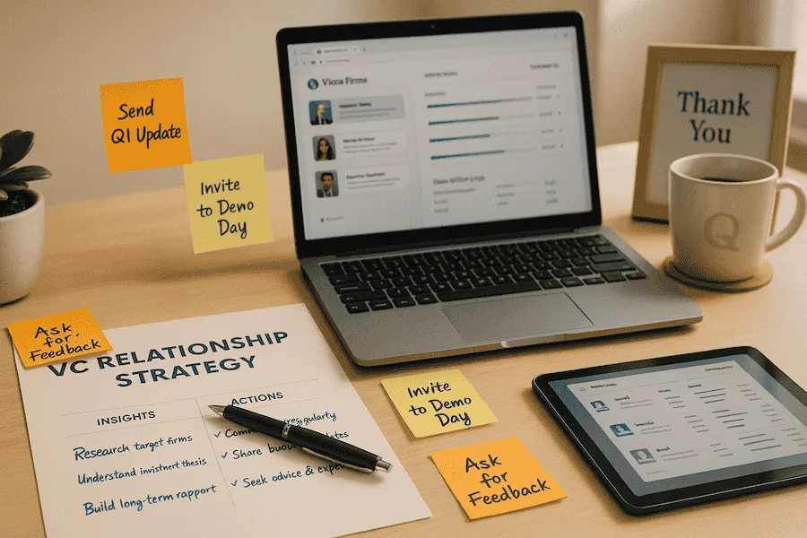A Founder’s Playbook for Venture Capital Relationships