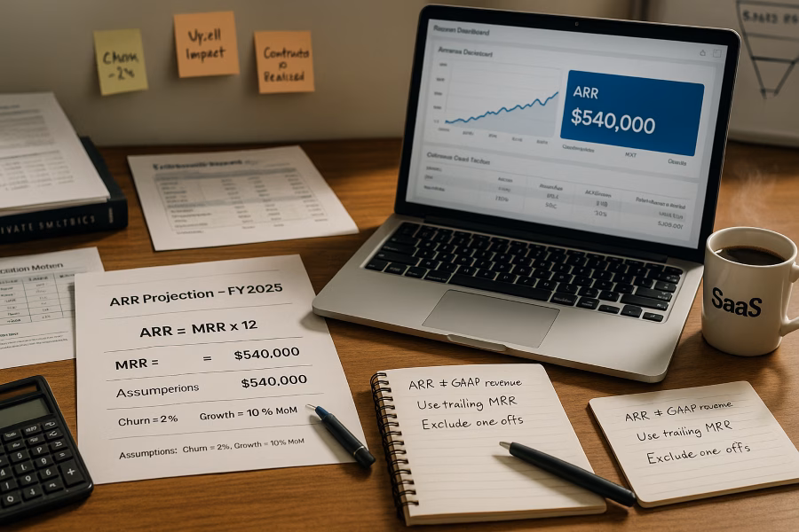 Annual Run Rate (ARR): How to Forecast 12-Month Revenue