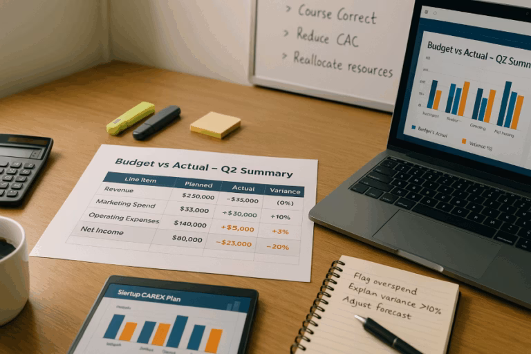 How to Run a Budget vs Actual Analysis and Fix Variances