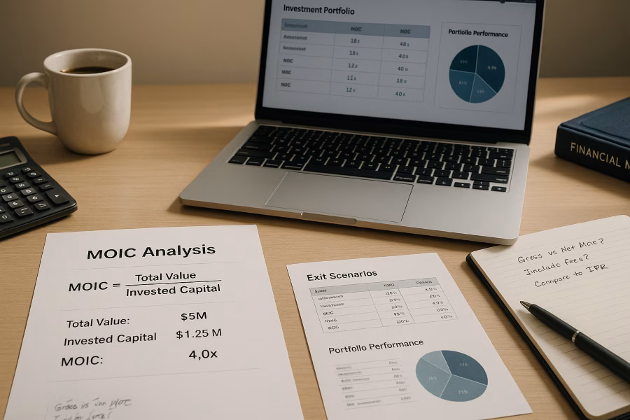 calculate moic