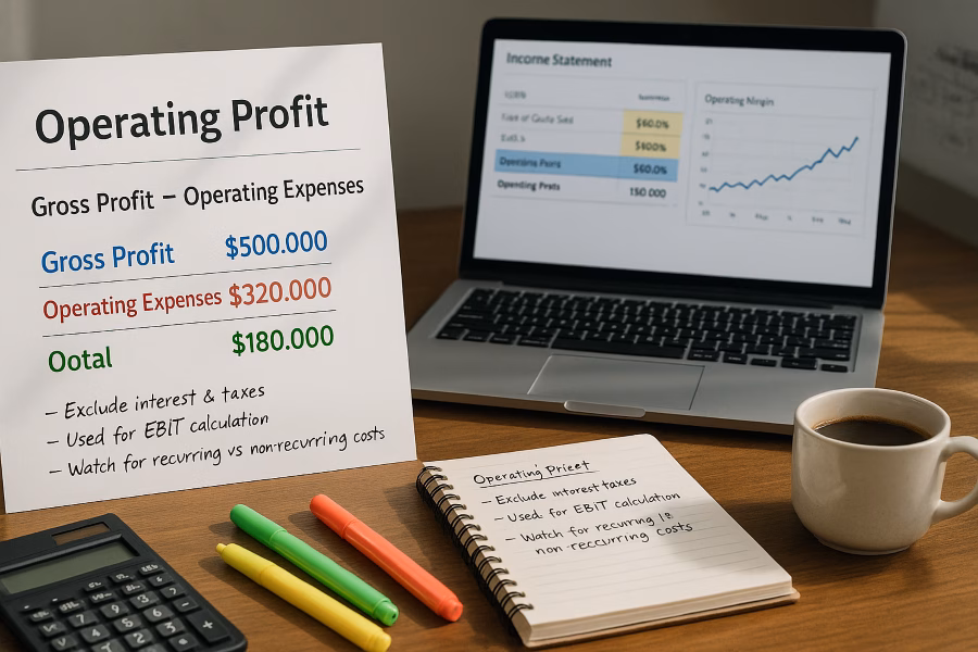 How to Calculate Operating Profit: A Simple Cheat Sheet