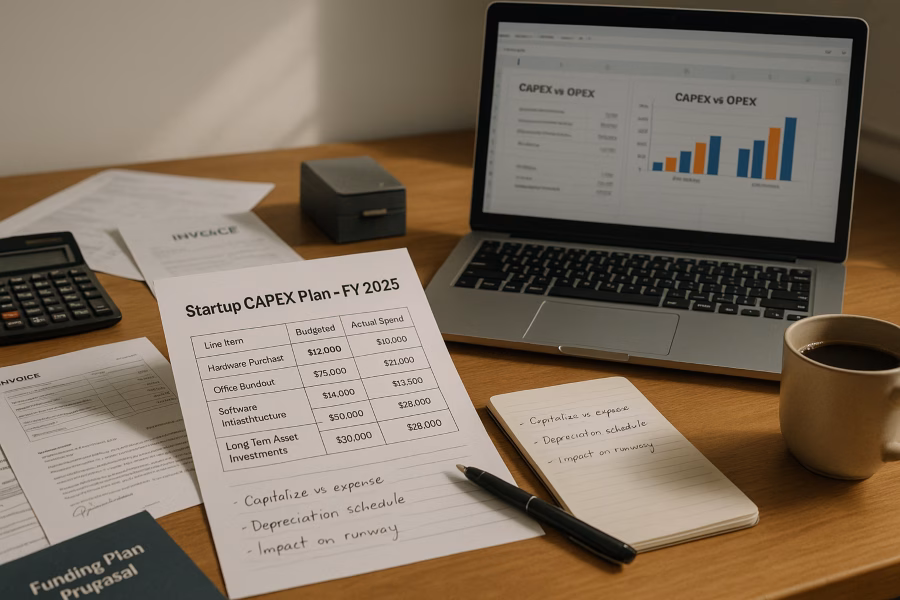 Capital Expenditures (CAPEX): A Guide for Startups