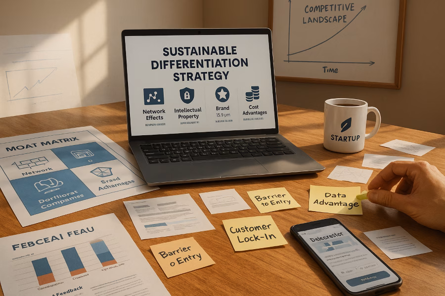 Build a Competitive Moat: Strategies for Sustainable Startup Advantage