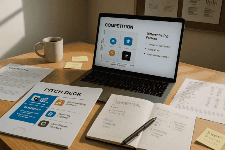 A Step-by-Step Guide For Creating a Powerful Pitch Deck Competition Slide