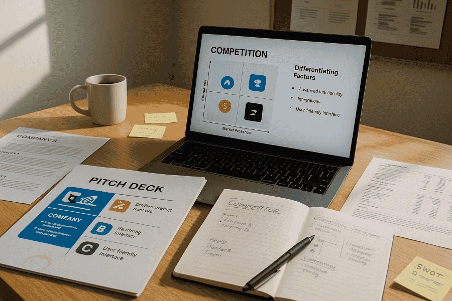 A Step-by-Step Guide For Creating a Powerful Pitch Deck Competition Slide