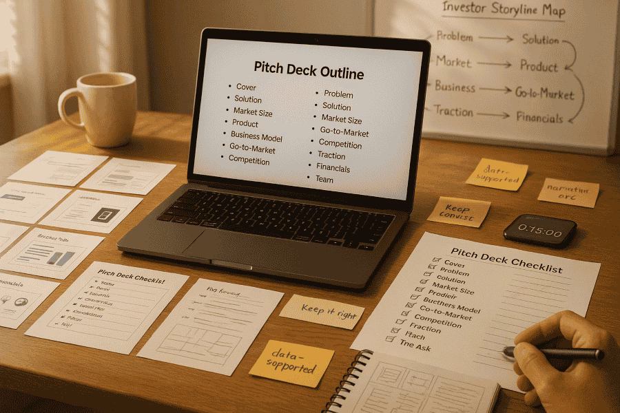 Pitch Deck Outline: Structuring Your Investor Presentation