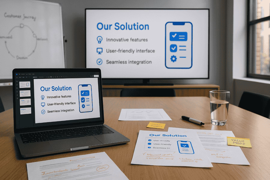 How to Craft a Pitch Deck Solution Slide That Makes Investors Say Yes!