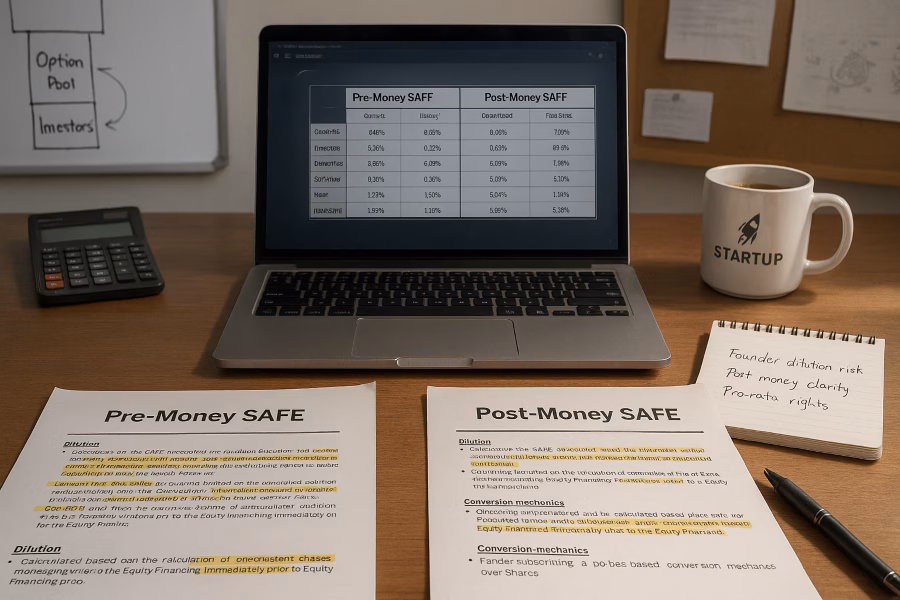 Pre-Money vs Post-Money SAFEs: What Founders Need to Know