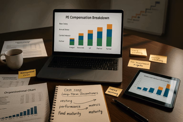 How Private Equity Firms Actually Structure Pay by Role