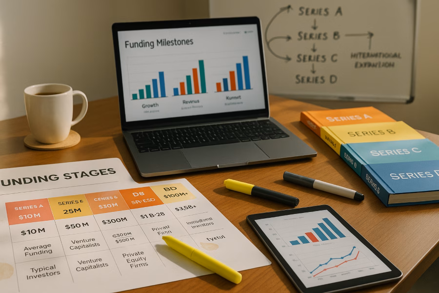 Series A–E Funding Rounds Explained: Capital Stages for Startup Growth