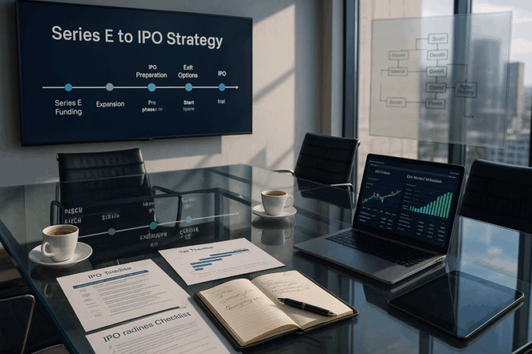 From Series E Funding to IPO: Mapping Your Exit Strategy