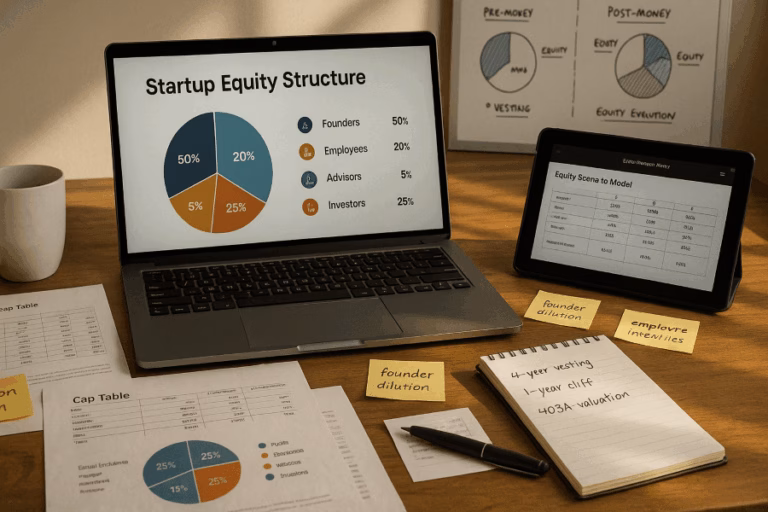 Startup Equity Compensation Guide: Structuring Founder & Employee Shares