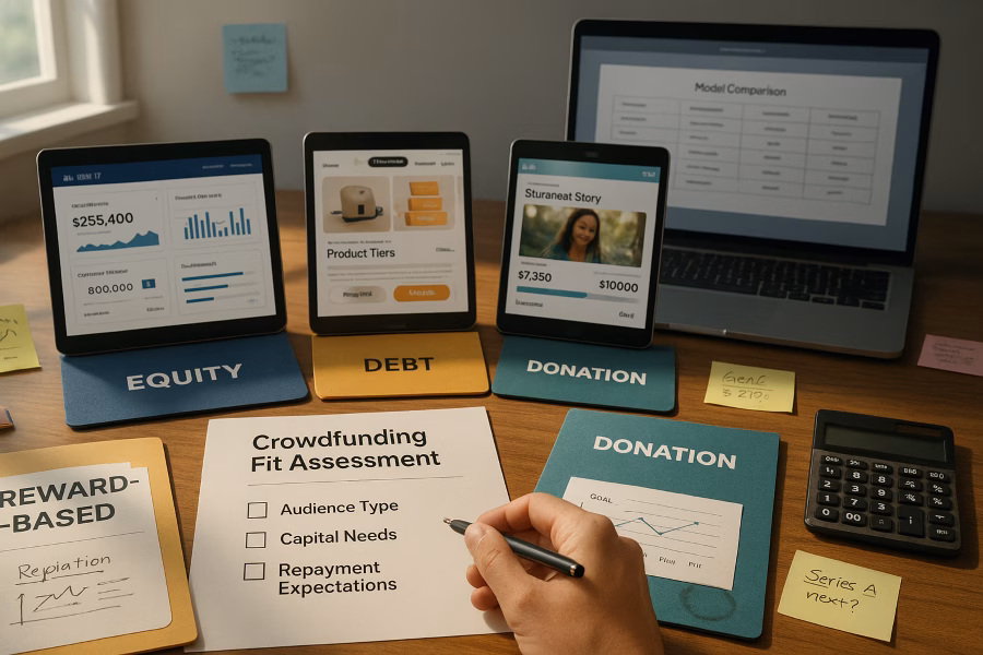 4 Types of Crowdfunding Explained & How to Pick the Best Model