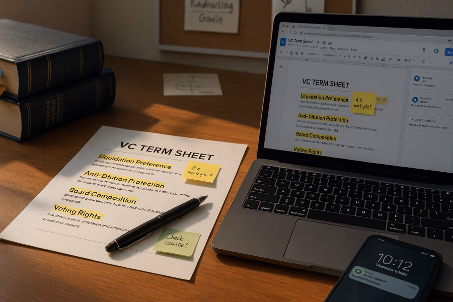 Venture Capital Term Sheets: A Founder’s Guide to Key Terms
