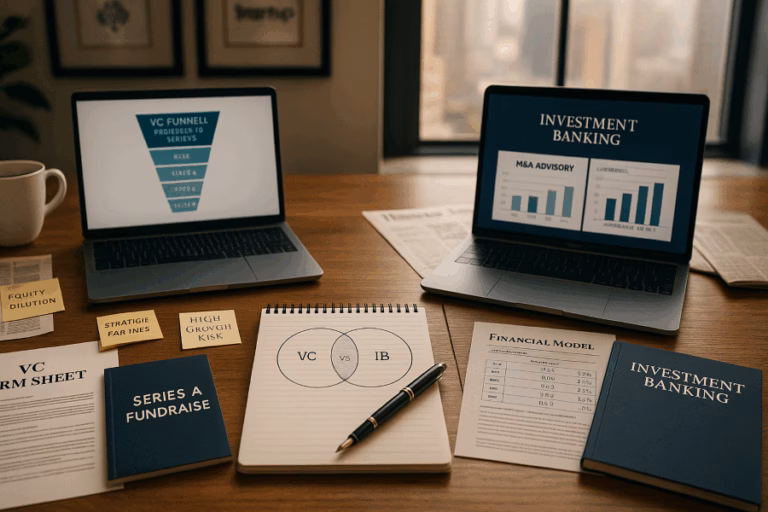 Difference Between Venture Capital and Investment Banking