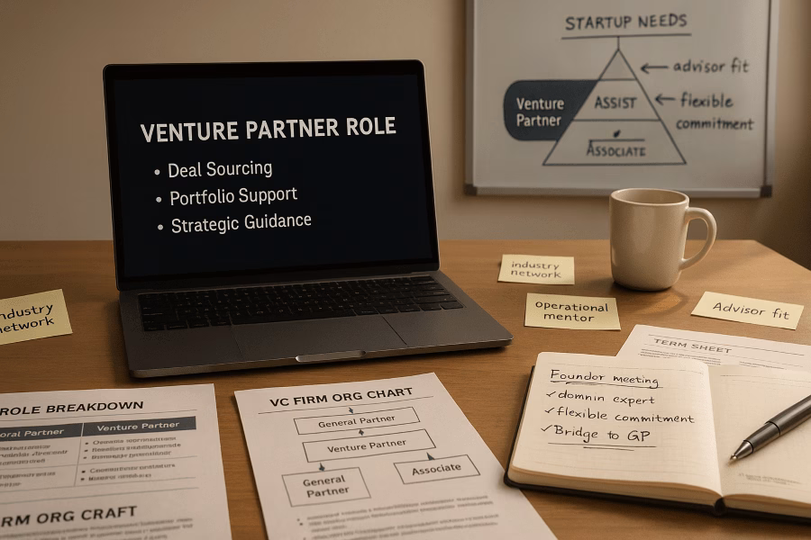 Venture Partner: Role, Responsibilities & When Start-ups Need One