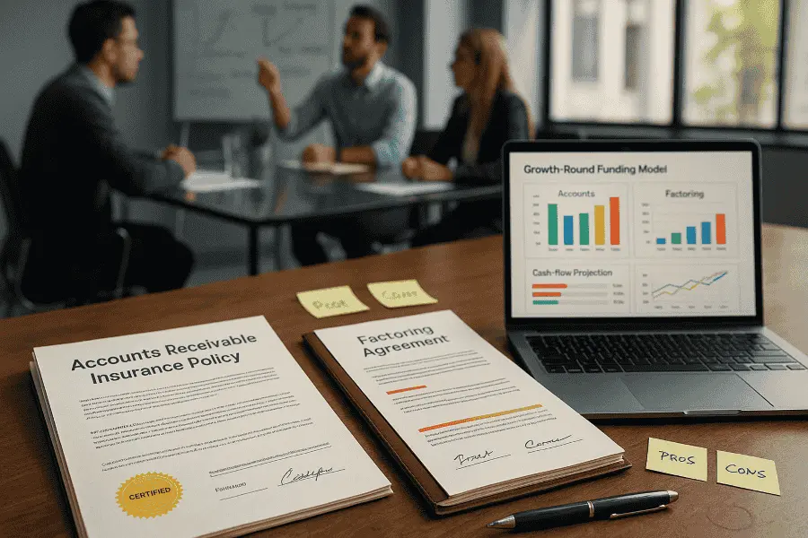 Accounts Receivable Insurance vs. Factoring: Which Is Better for Growth Rounds?