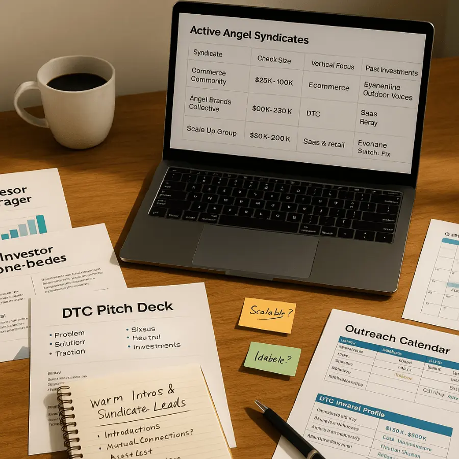 Angel Investors & Syndicates Backing DTC & E-Commerce Brands