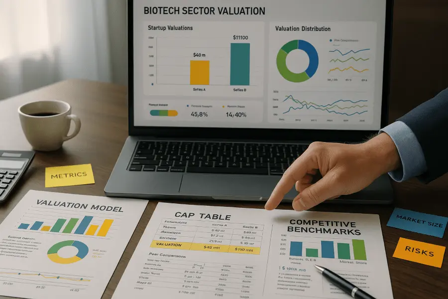 Benchmarks for Series A & B Valuations in Biotech
