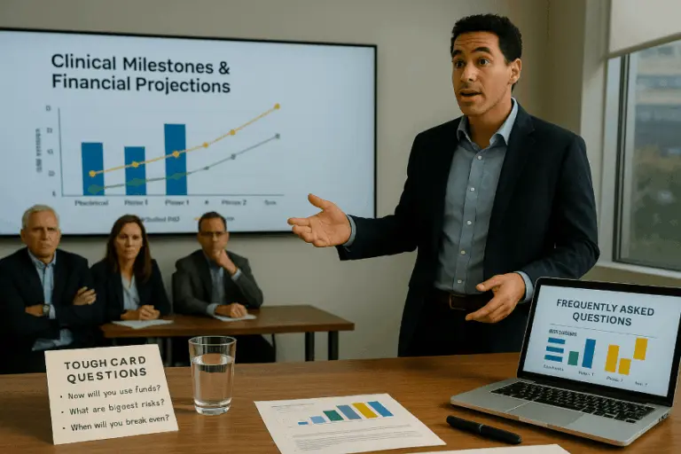 How to Answer Tough Biotech Investor Questions and Close Your Round