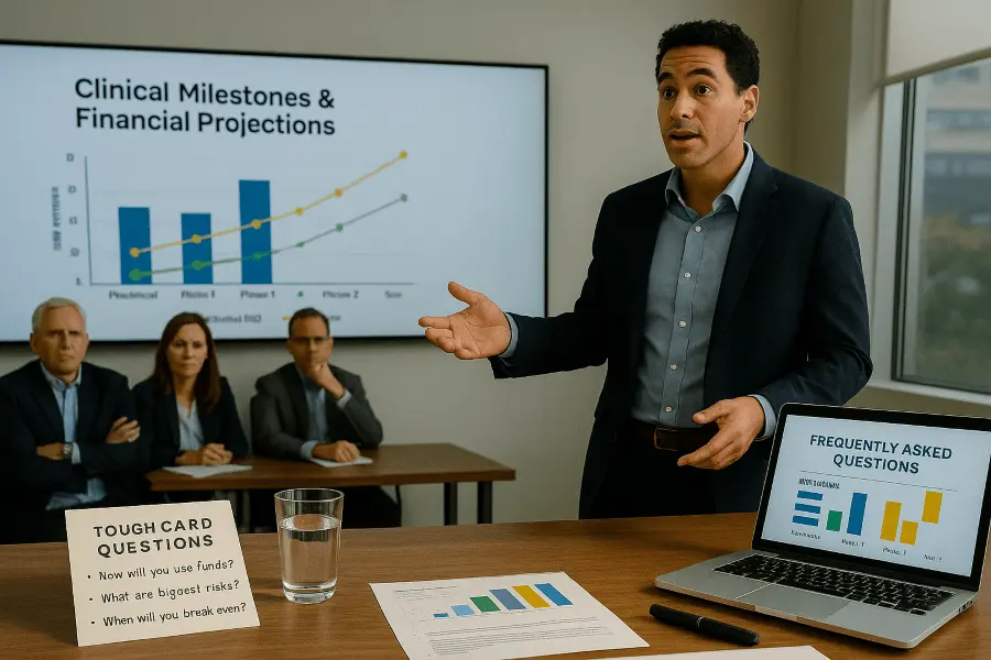How to Answer Tough Investor Questions in Biotech Fundraising