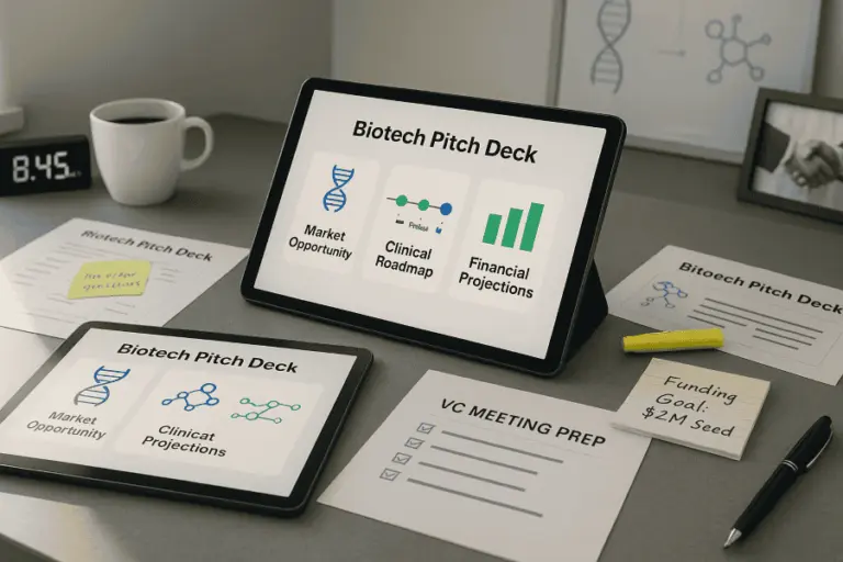 How to Build a Biotech Fundraising Deck That Wins Investors