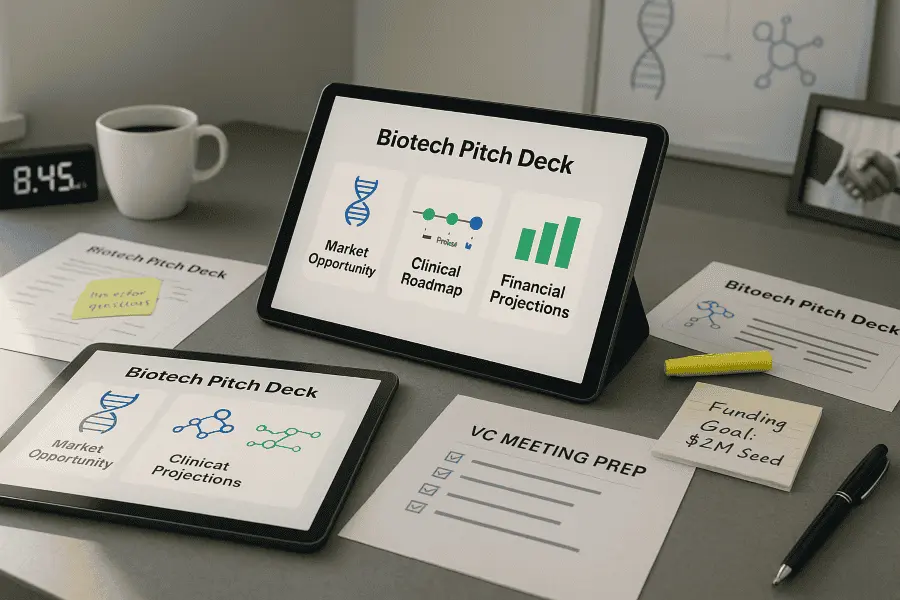 How to Build a Biotech Pitch Deck That Actually Gets Funded