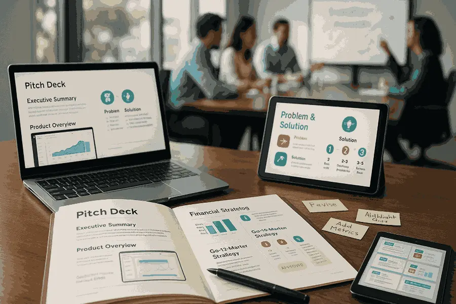 How to Create a Winning Pitch Deck for Software Investors