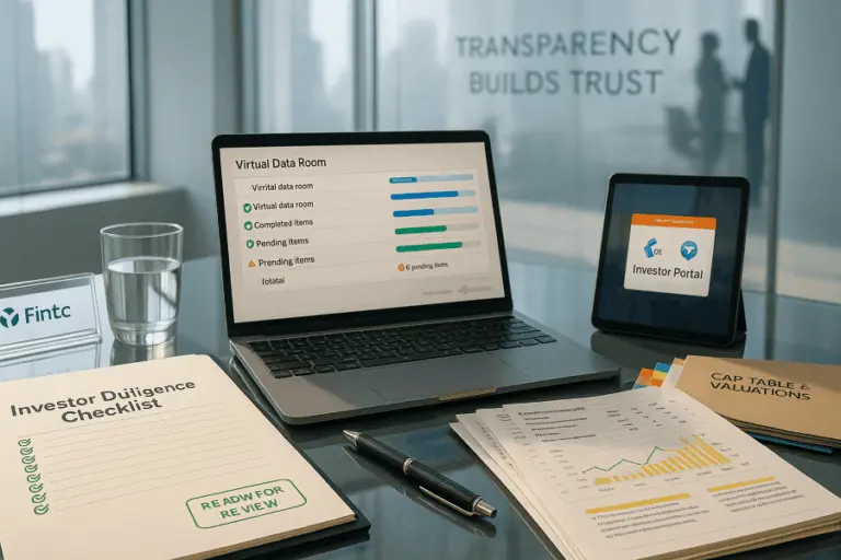Fundraising Readiness & Investor Due Diligence for FinTech