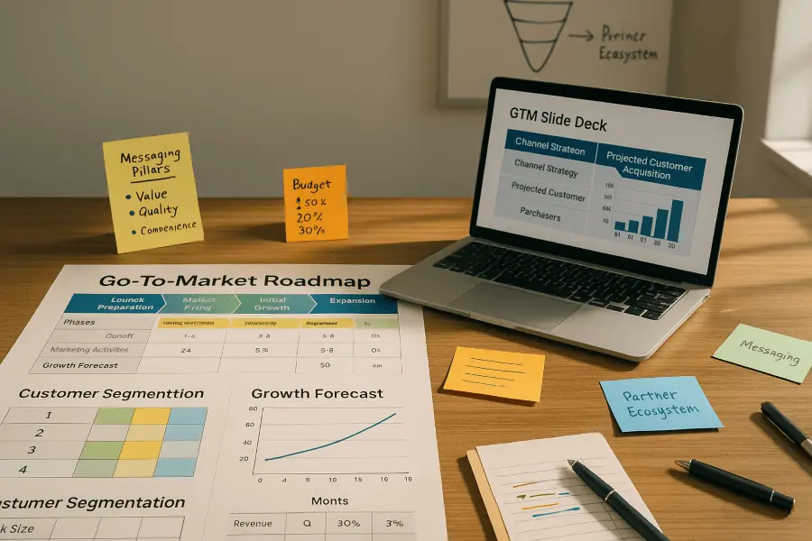 Crafting a Go-to-Market Plan & Growth Forecast for Your Pitch