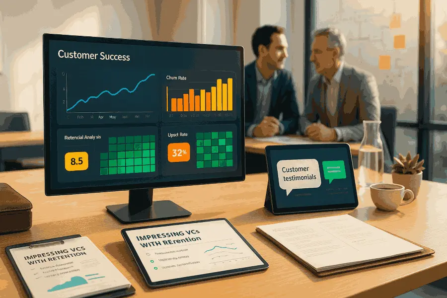 Leveraging Customer Success & Retention Metrics to Impress VCs