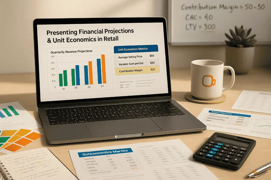Presenting Financial Projections & Unit Economics in Retail