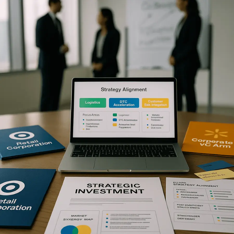 Corporate Venture & Retail Strategic Investors in E-Commerce