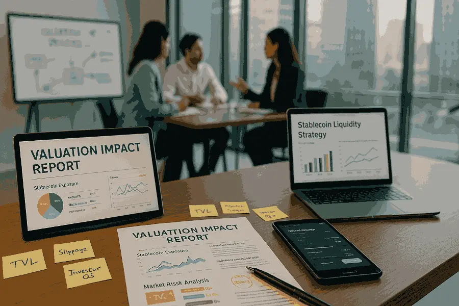 Stablecoins, Liquidity Pools, and Their Impact on Valuations