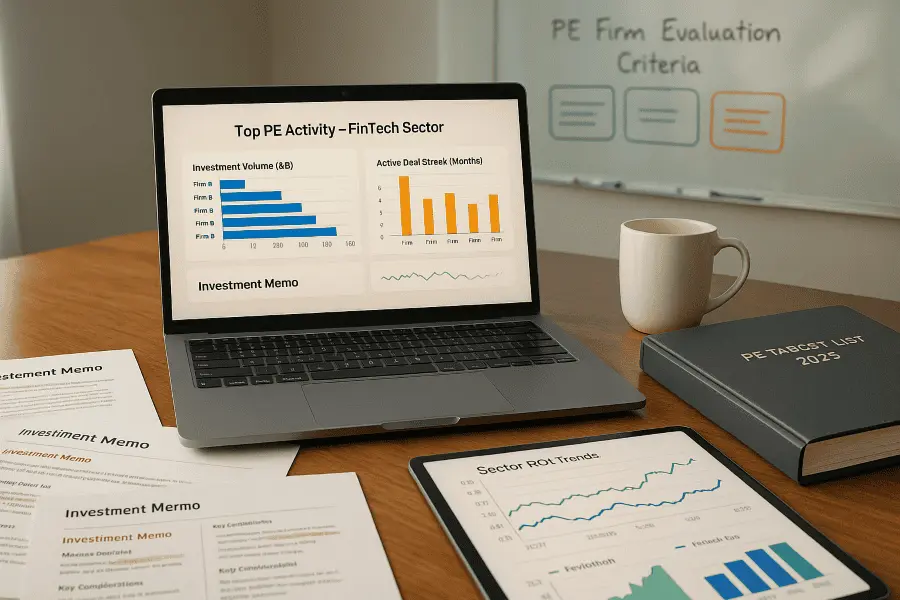 Top PE Firms Investing in FinTech