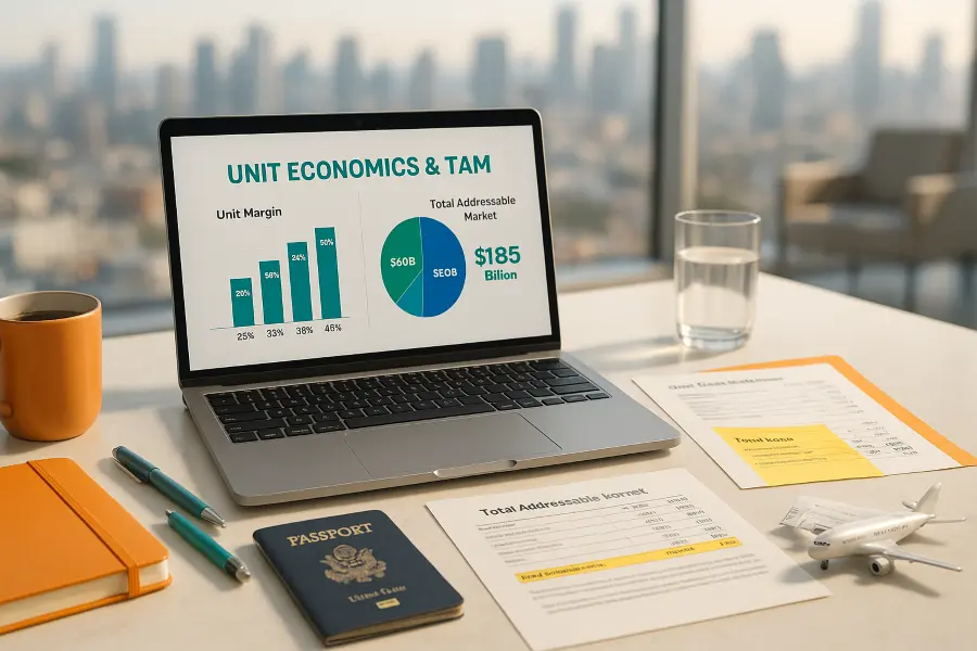 Demonstrating Travel Market Opportunity: Unit Economics & TAM