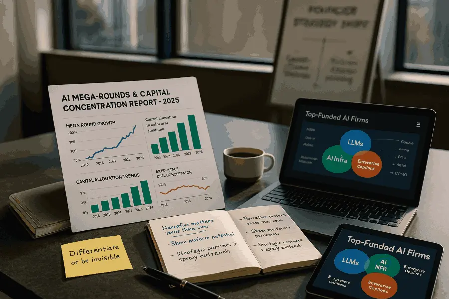 Mega-Rounds and Capital Concentration in AI: What It Means for Founders